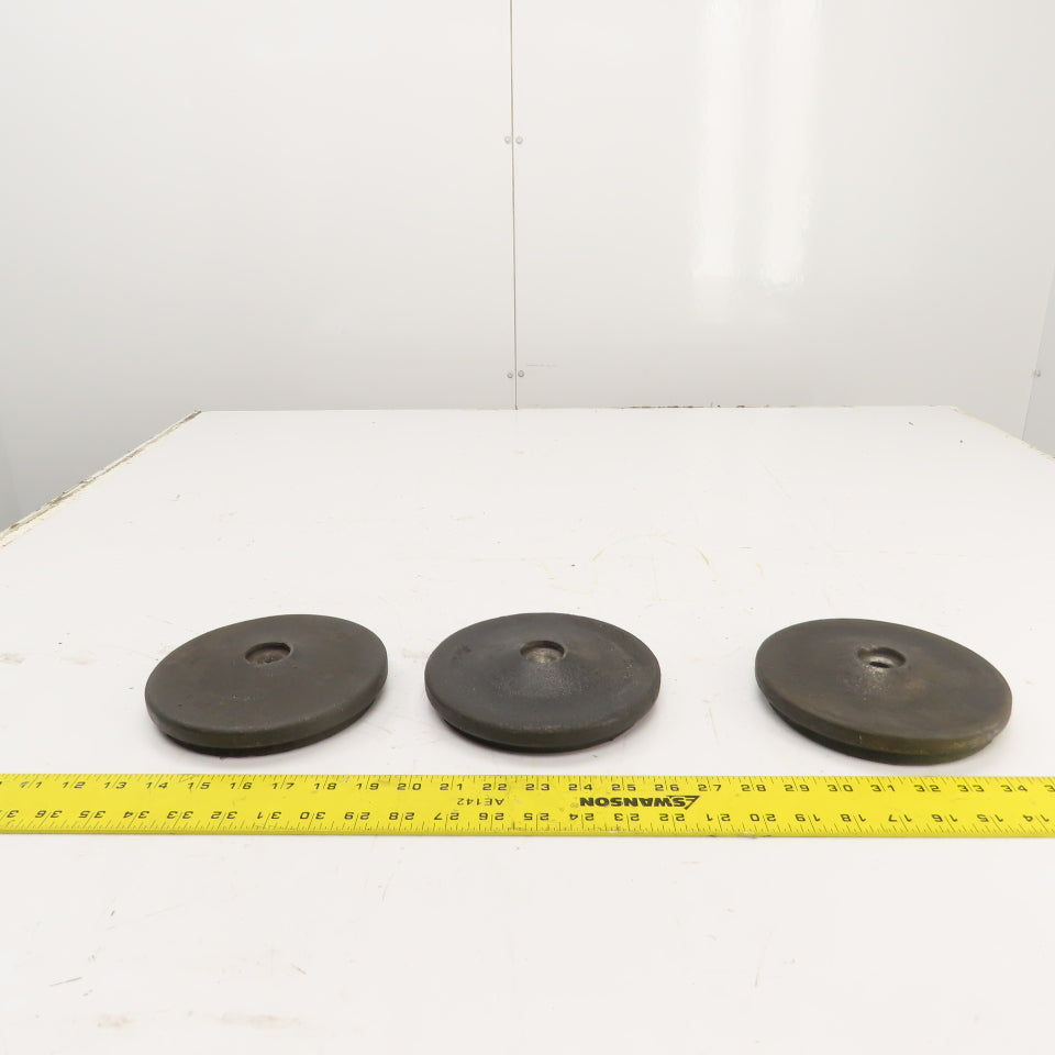 AirLoc PR160 6-1/2" OD PR JacMount Anitvibration Mounting Machine Pads Lot Of 3