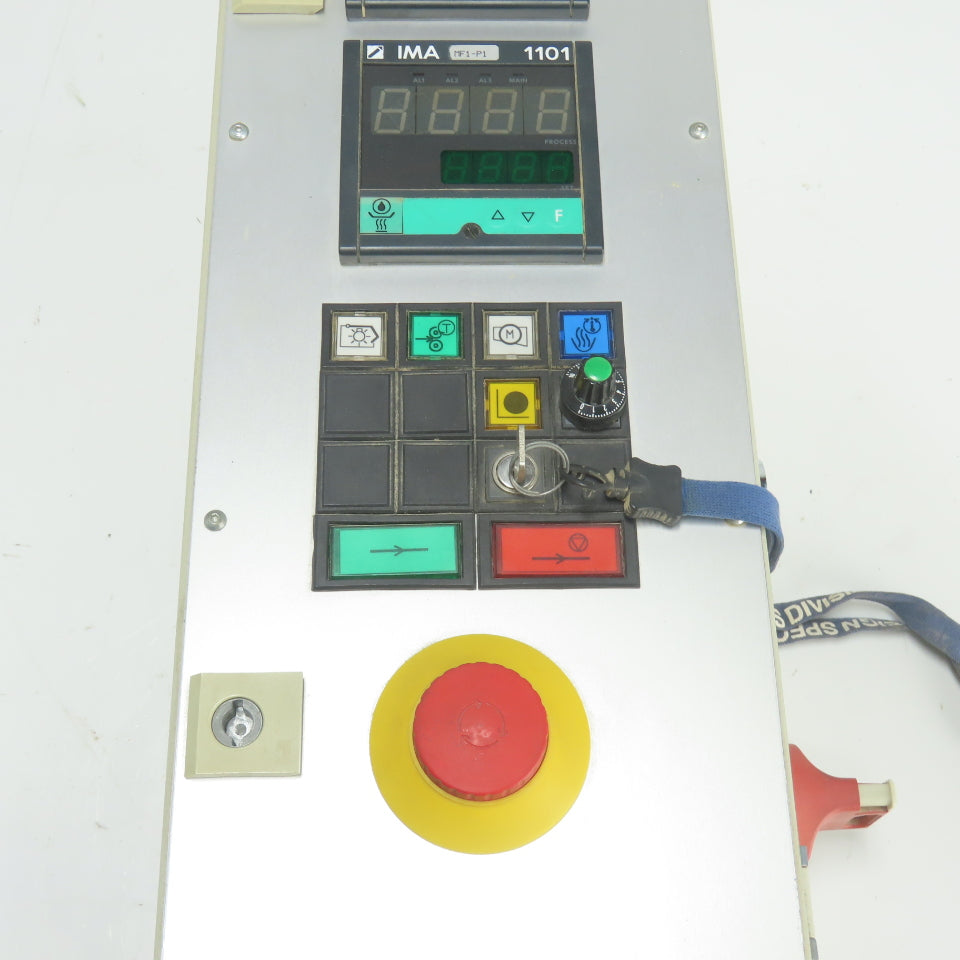 Operator Control Station Panel E-Stop 19-1/2" x 8" From IMA 5620 EdgeBander