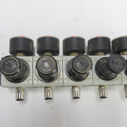 Numatics IMA 00.66 00 8-Way Pneumatic Pressure Regulator Distributor From IMA