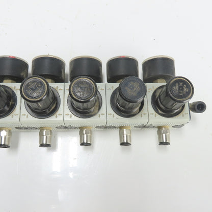 Numatics IMA 00.66 00 8-Way Pneumatic Pressure Regulator Distributor From IMA