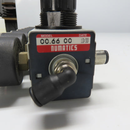 Numatics IMA 00.66 00 8-Way Pneumatic Pressure Regulator Distributor From IMA