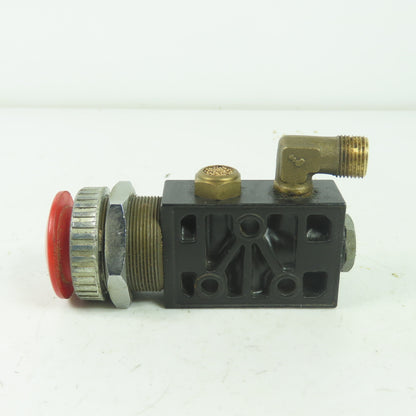 PS/666E/1 Push Button Valve 2-10Bar G1/8 1/8" NPT