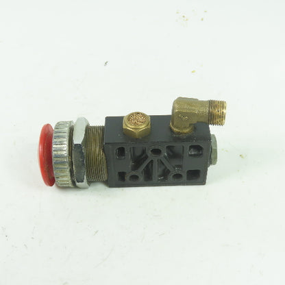 PS/666E/1 Push Button Valve 2-10Bar G1/8 1/8" NPT