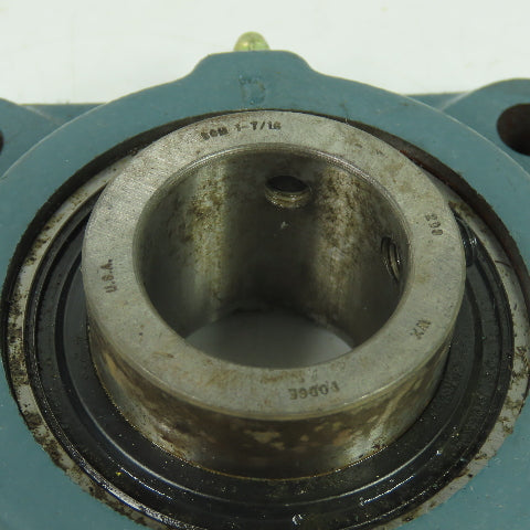 Dodge 124064 4-Bolt Flange-Mount Ball Bearing 1-7/16" Bore