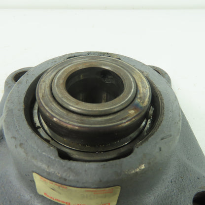 Link Belt F-U316 4-Bolt Flange-Mount Ball Bearing 1" Bore
