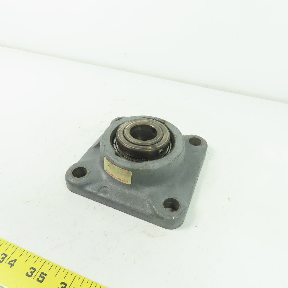 Link Belt F-U316 4-Bolt Flange-Mount Ball Bearing 1" Bore