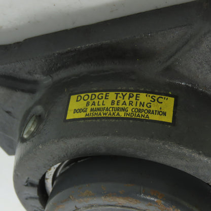 Dodge A2534 Type SC 4-Bolt Flange-Mount Ball Bearing 1-1/2" Bore