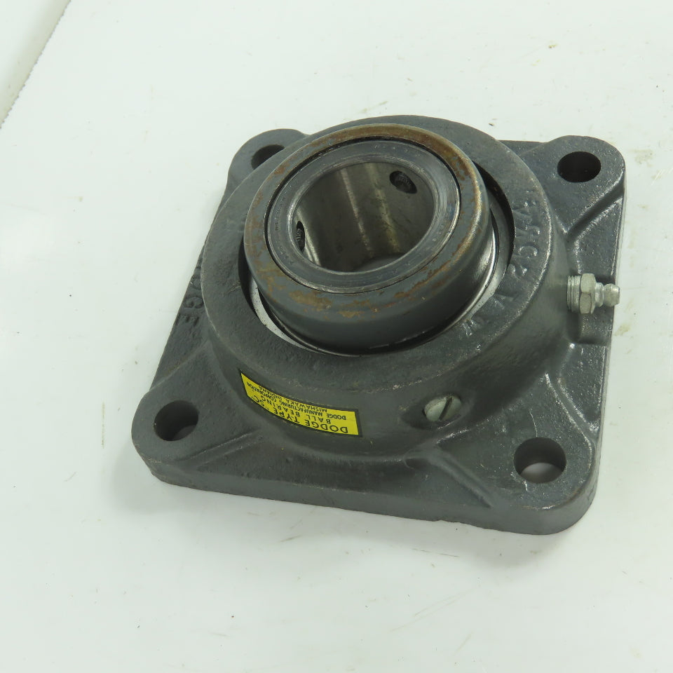 Dodge A2534 Type SC 4-Bolt Flange-Mount Ball Bearing 1-1/2" Bore