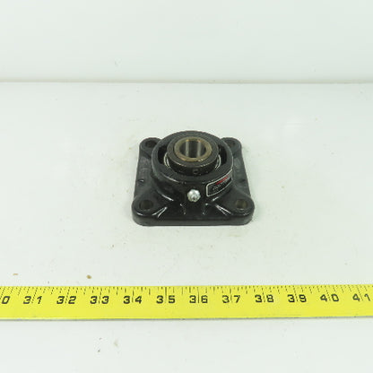 Link Belt FU316 4-Bolt Flange-Mount Ball Bearing 1" Bore