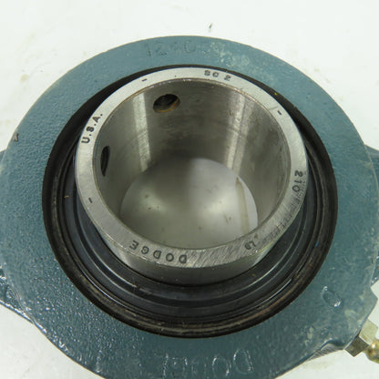 Dodge 124057 2-Bolt Flange-Mount Ball Bearing 2" Bore