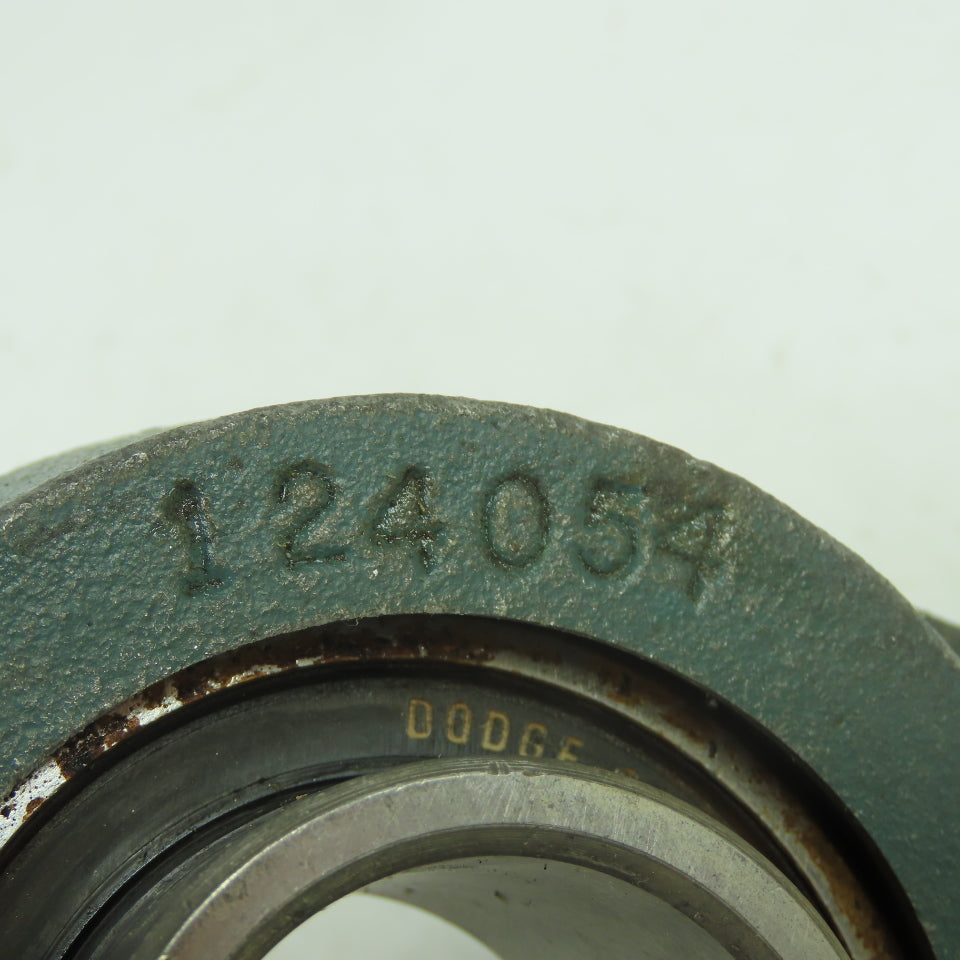 Dodge 124054 2-Bolt Flange-Mount Ball Bearing 1-7/16" Bore