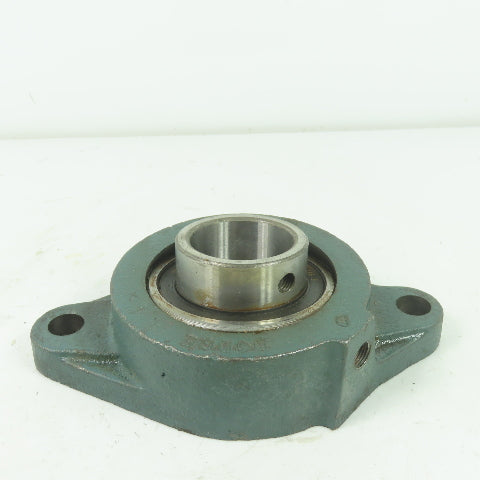 Dodge 124054 2-Bolt Flange-Mount Ball Bearing 1-7/16" Bore