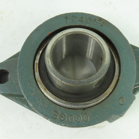 Dodge 124054 2-Bolt Flange-Mount Ball Bearing 1-7/16" Bore