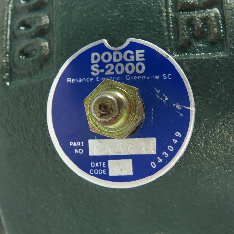 Dodge 044618 S-2000 2-Bolt Pillow Block Ball Bearing 1-15/16" Bore