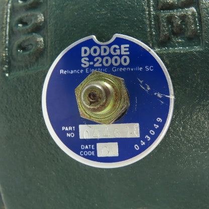 Dodge 044618 S-2000 2-Bolt Pillow Block Ball Bearing 1-15/16" Bore
