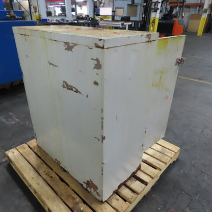 36" x 18" x 42" Steel 30 Gallon Liquid Storage Shop Garage Cabinet 2 Shelf