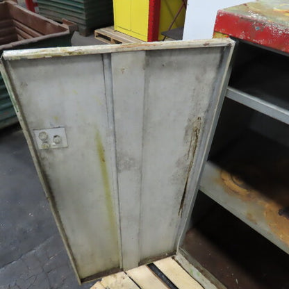36" x 18" x 42" Steel 30 Gallon Liquid Storage Shop Garage Cabinet 2 Shelf