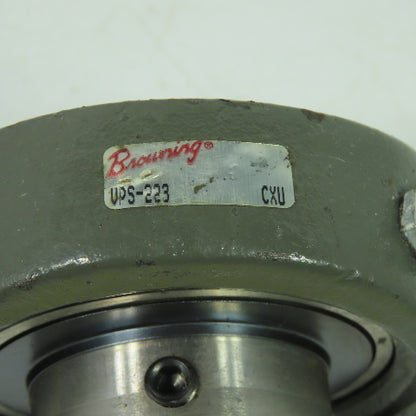 Browning VPS-223 2-Bolt Pillow Block Ball Bearing 1-7/16" Bore