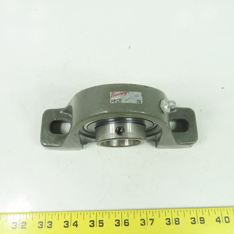 Browning VPS-223 2-Bolt Pillow Block Ball Bearing 1-7/16" Bore