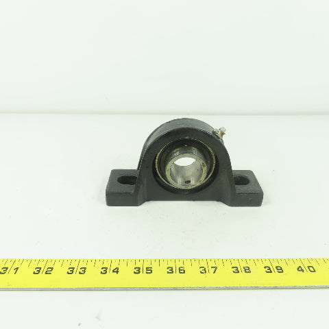 206 219 2-Bolt Pillow Block Ball Bearing 1-3/16" Bore