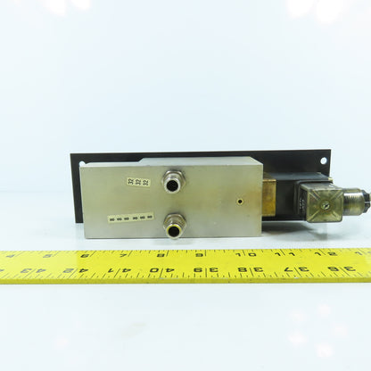 H. Lüdi + Co AG 198450 Nitrogen N2 Regulator W/ Gauge & Solenoid Burkert 136581H