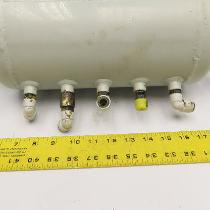 Bomeca 6 Liter 8 Port Compressed Air Receiver Manifold Tank W/ Pressure Switch