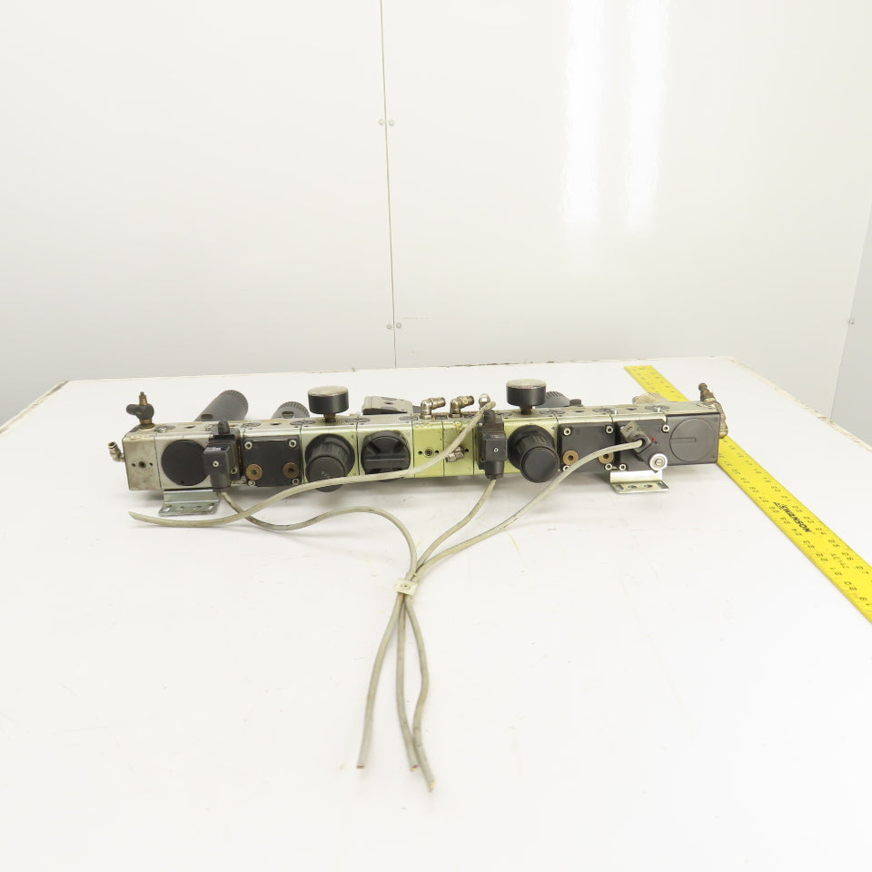 Almotion BV Knocks Multi-Fix FRL Air Regulation Unit W/ Filters & Solenoids