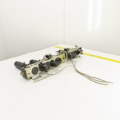 Almotion BV Knocks Multi-Fix FRL Air Regulation Unit W/ Filters & Solenoids