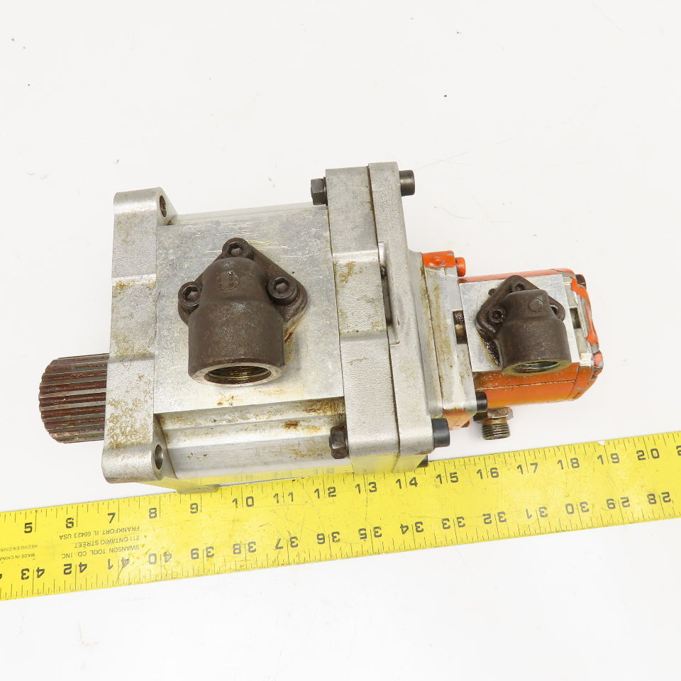 Sauer Sundstrand SNP3/26 D C0 41/0C 2 Stage Hydraulic Gear Pump 250 Bar 20GPM