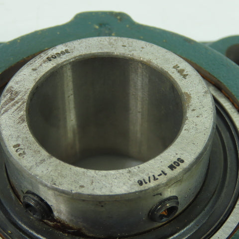 Dodge 124064 4-Bolt Flange-Mount Ball Bearing 1-7/16" Bore