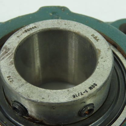 Dodge 124064 4-Bolt Flange-Mount Ball Bearing 1-7/16" Bore