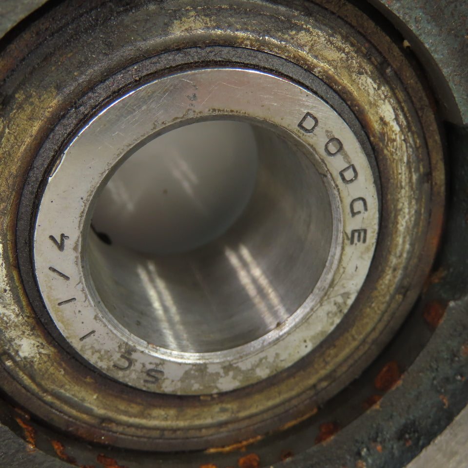 Dodge SC 4-Bolt Flange-Mount Ball Bearing 1-1/4" Bore