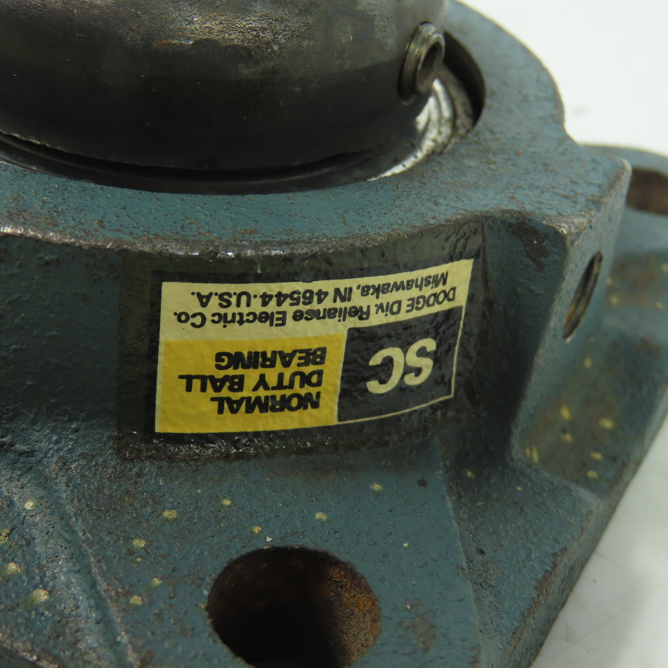 Dodge SC 4-Bolt Flange-Mount Ball Bearing 1-1/4" Bore