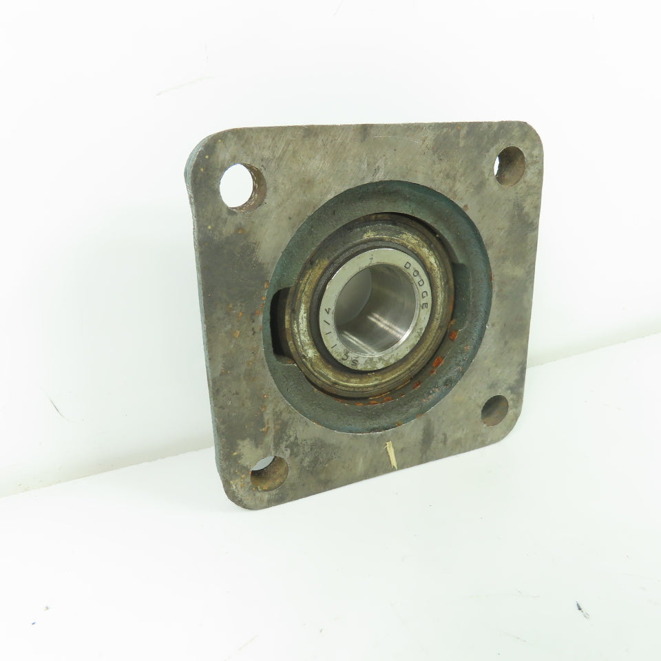 Dodge SC 4-Bolt Flange-Mount Ball Bearing 1-1/4" Bore