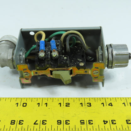 Square D 1HP 230V Single Phase Fractional Horsepower Manual Motor Starter