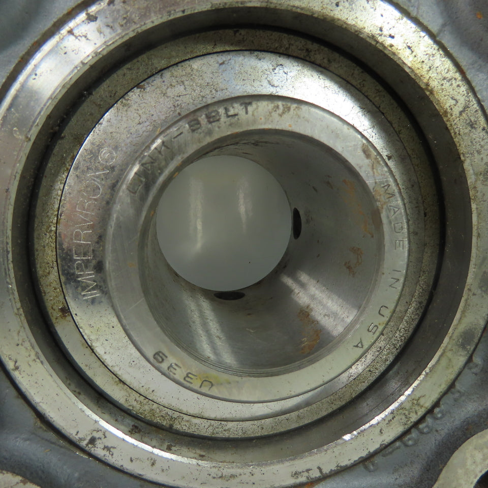 Link Belt FE-U339 4-Bolt Flange-Mount Ball Bearing 2-7/16" Bore