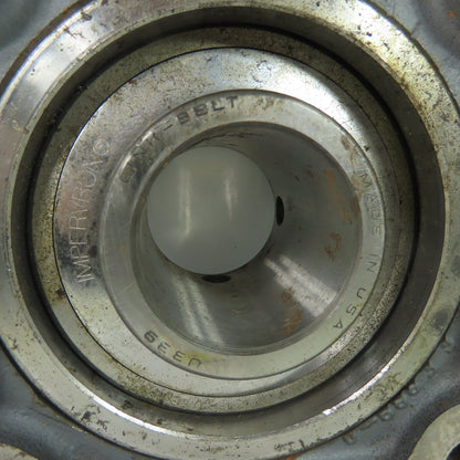 Link Belt FE-U339 4-Bolt Flange-Mount Ball Bearing 2-7/16" Bore