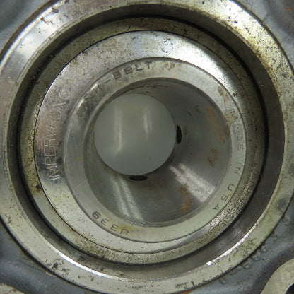 Link Belt FE-U339 4-Bolt Flange-Mount Ball Bearing 2-7/16" Bore