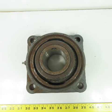 Link Belt FE-U339 4-Bolt Flange-Mount Ball Bearing 2-7/16" Bore