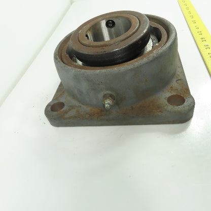 Link Belt FE-U339 4-Bolt Flange-Mount Ball Bearing 2-7/16" Bore