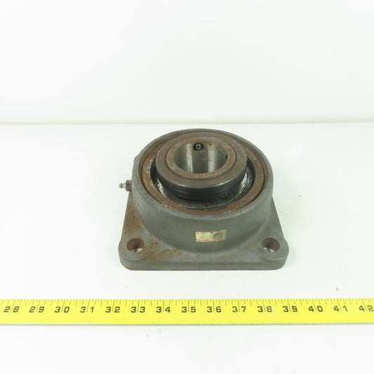 Link Belt FE-U339 4-Bolt Flange-Mount Ball Bearing 2-7/16" Bore