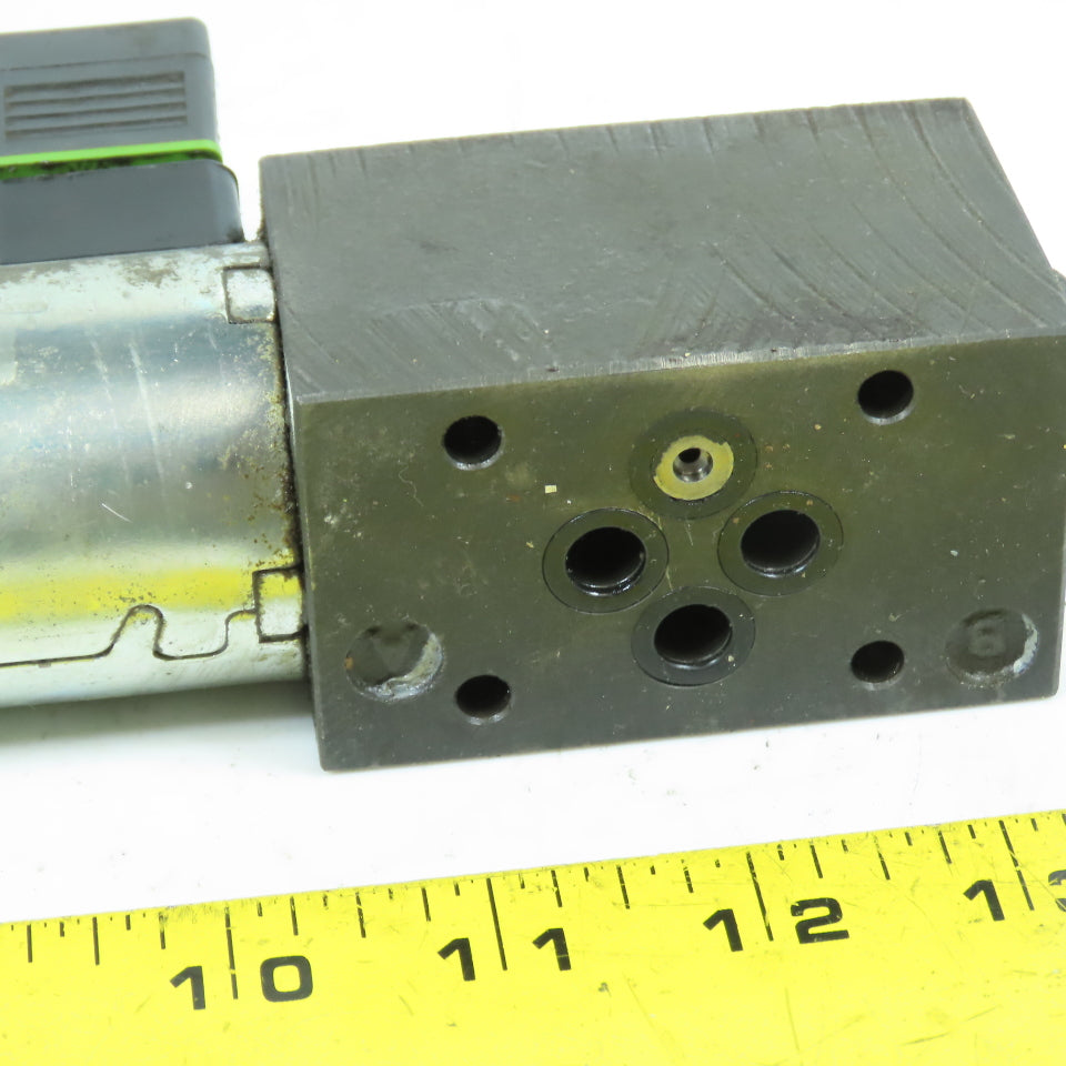 Denison 4D01 3101 0601 B1G0Q Single Solenoid Hydraulic Directional Valve 24VDC