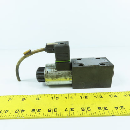 Denison 4D01 3101 0601 B1G0Q Single Solenoid Hydraulic Directional Valve 24VDC