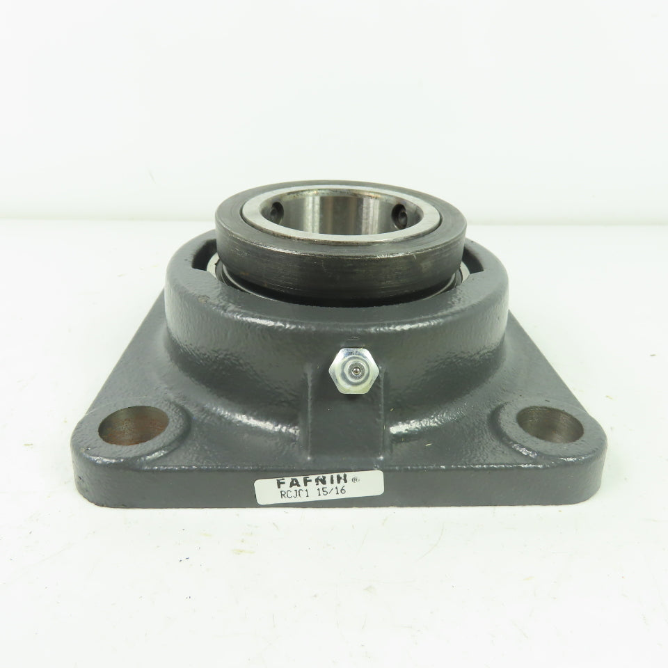 Link Belt RCJC 4-Bolt Flange-Mount Ball Bearing 1-15/16" Bore