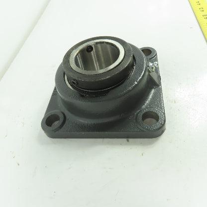 Link Belt RCJC 4-Bolt Flange-Mount Ball Bearing 1-15/16" Bore
