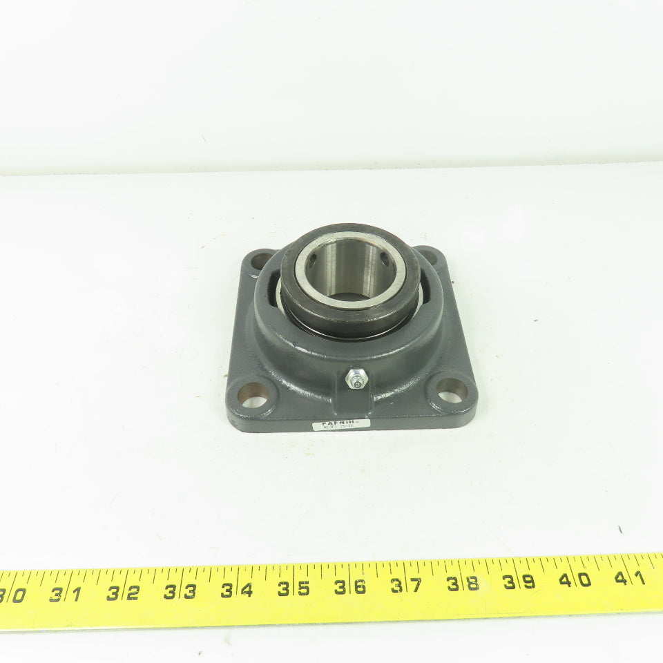 Link Belt RCJC 4-Bolt Flange-Mount Ball Bearing 1-15/16" Bore