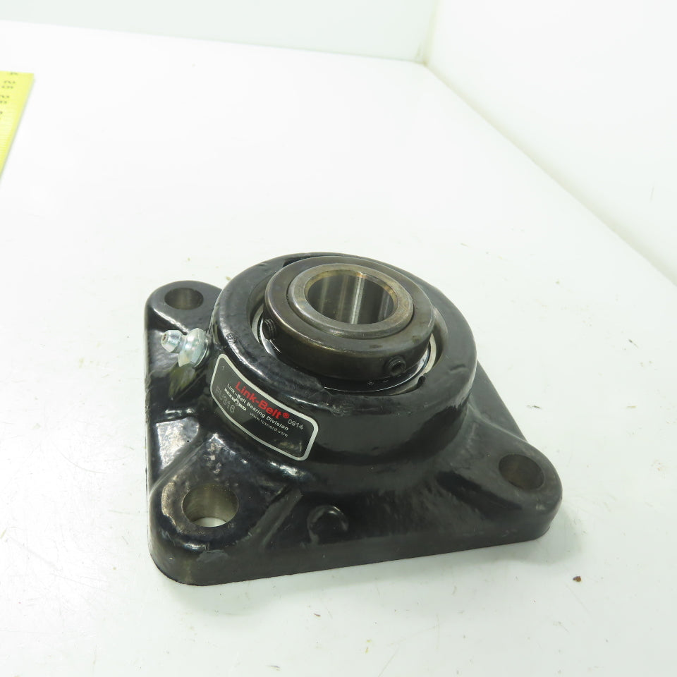 Link Belt FU316 4-Bolt Flange-Mount Ball Bearing 1" Bore