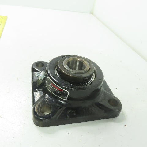 Link Belt FU316 4-Bolt Flange-Mount Ball Bearing 1" Bore