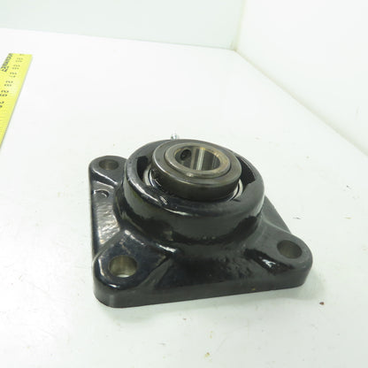 Link Belt FU316 4-Bolt Flange-Mount Ball Bearing 1" Bore