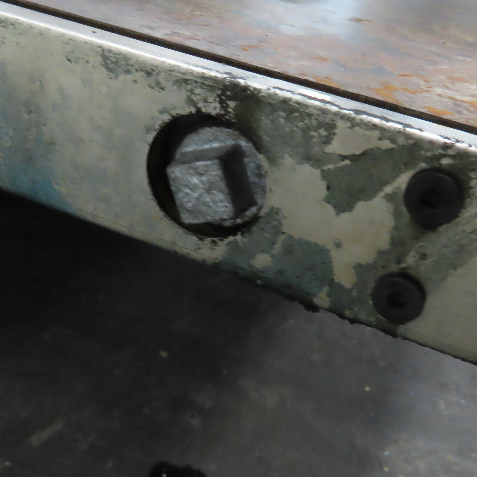 45-3/4" x 80" Steel Hot Oil Heat Transfer Plate 2" Thick